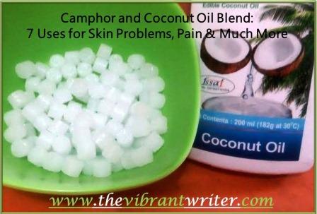 Camphor and Coconut Oil Blend