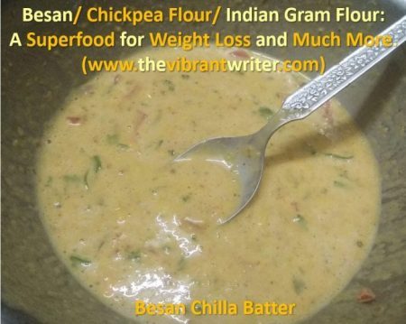 Besan Chilla Batter